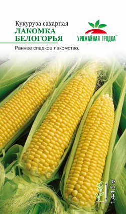 Кукуруза сахарная Лакомка Белогорья