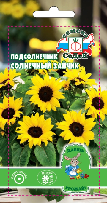 Подсолнечник Солнечный зайчик (ДУ)