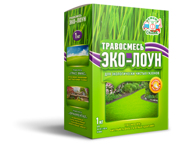 Газонная травосмесь Эко-лон (1 кг)